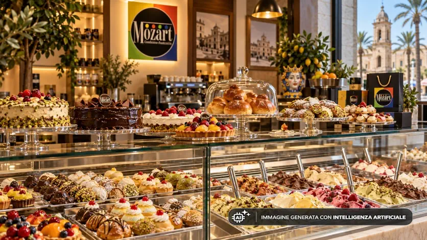 Dolci e pasticceria artigianale siciliana Gelateria Mozart