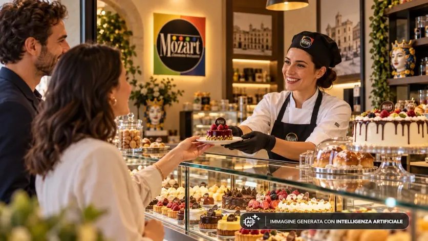 Specialità dolciarie Gelateria Pasticceria Mozart
